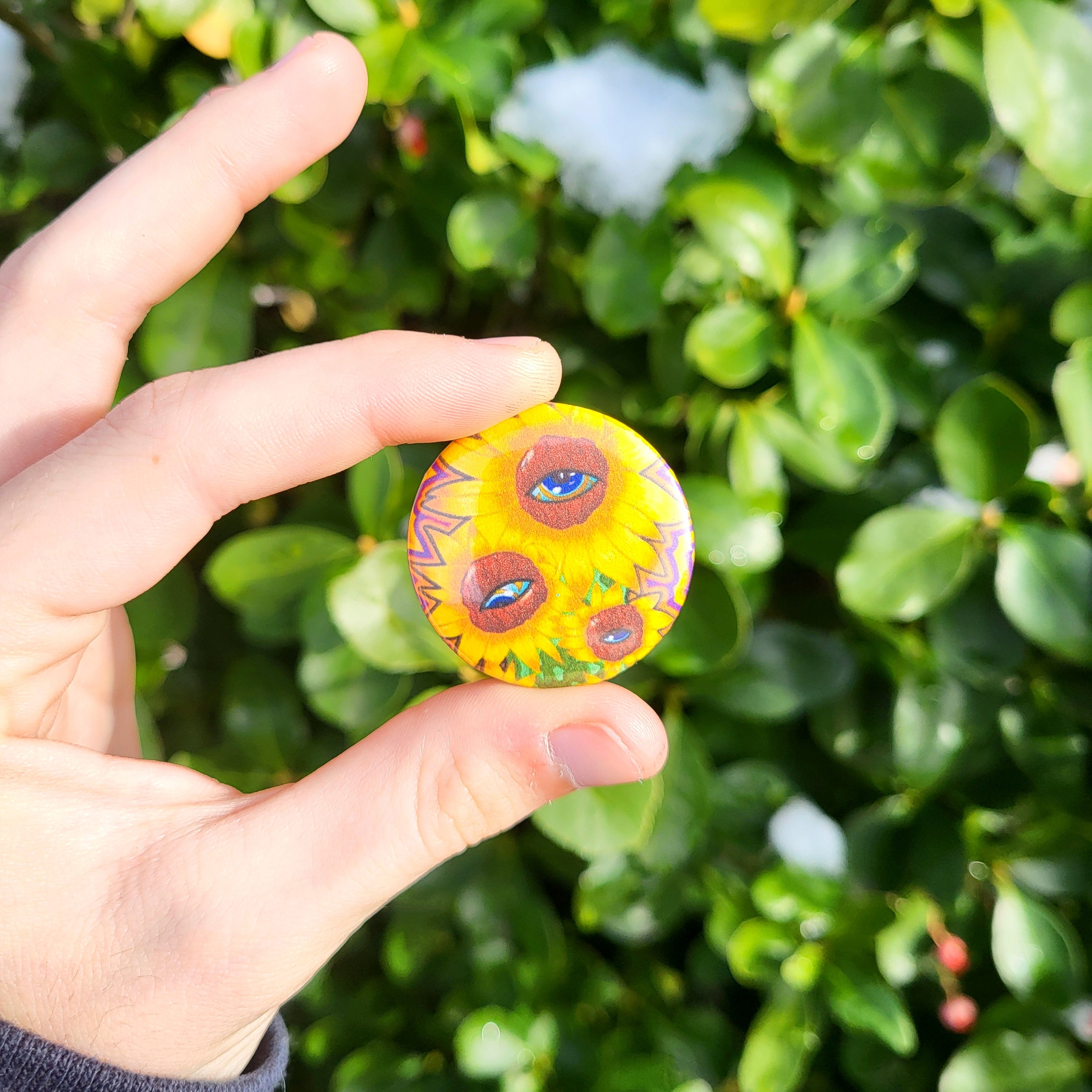 Sunflower Pin