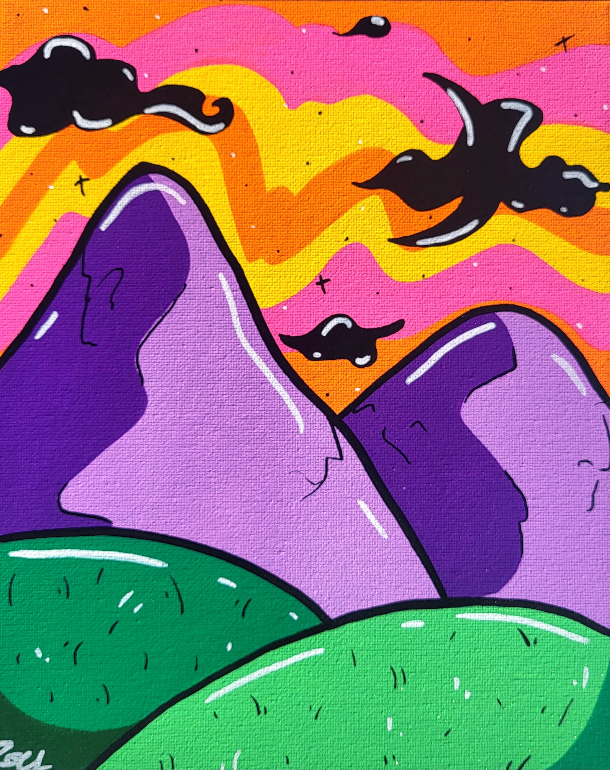 "I Miss Mountains" Print