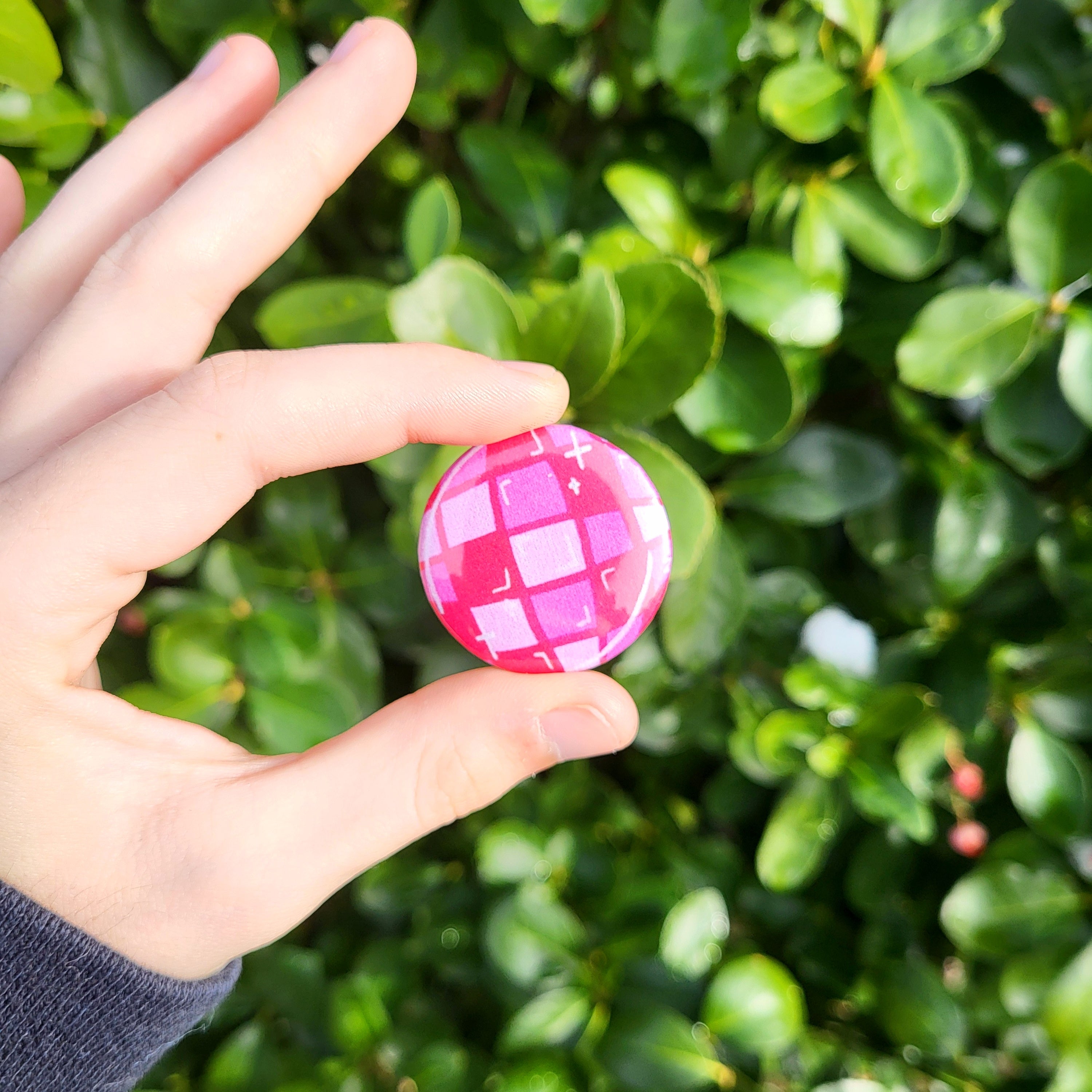 Pink Disco Ball Magnet