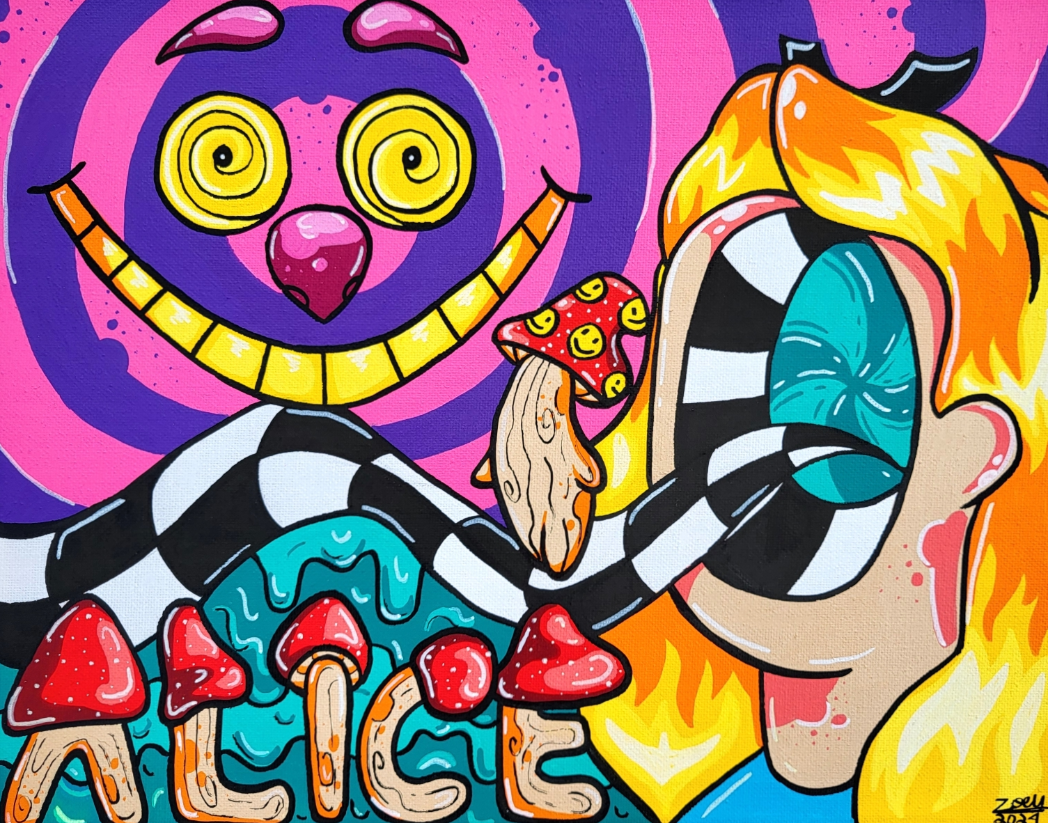 "Alice" Print