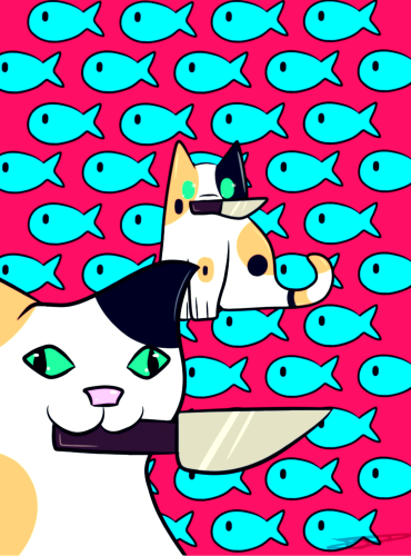 "Killer Kitty" Print
