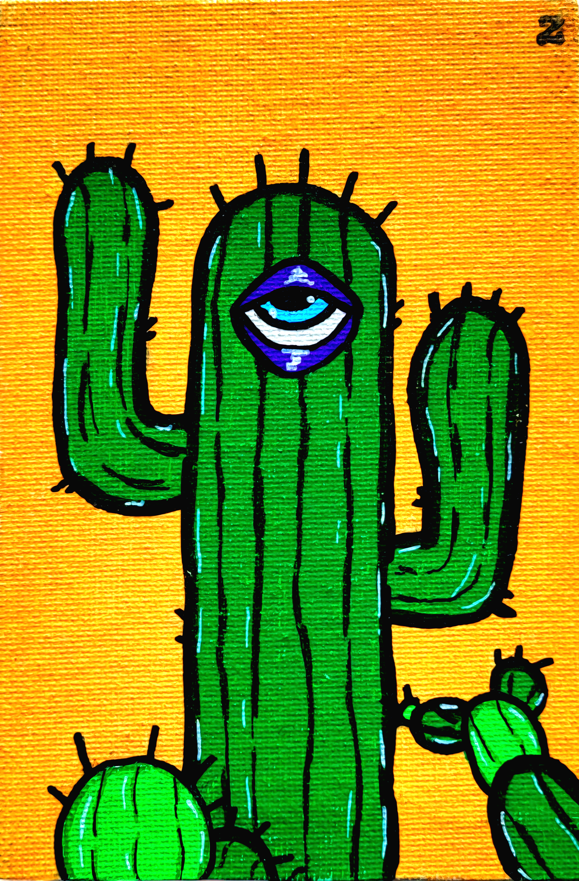 "Tired Cacti" Print