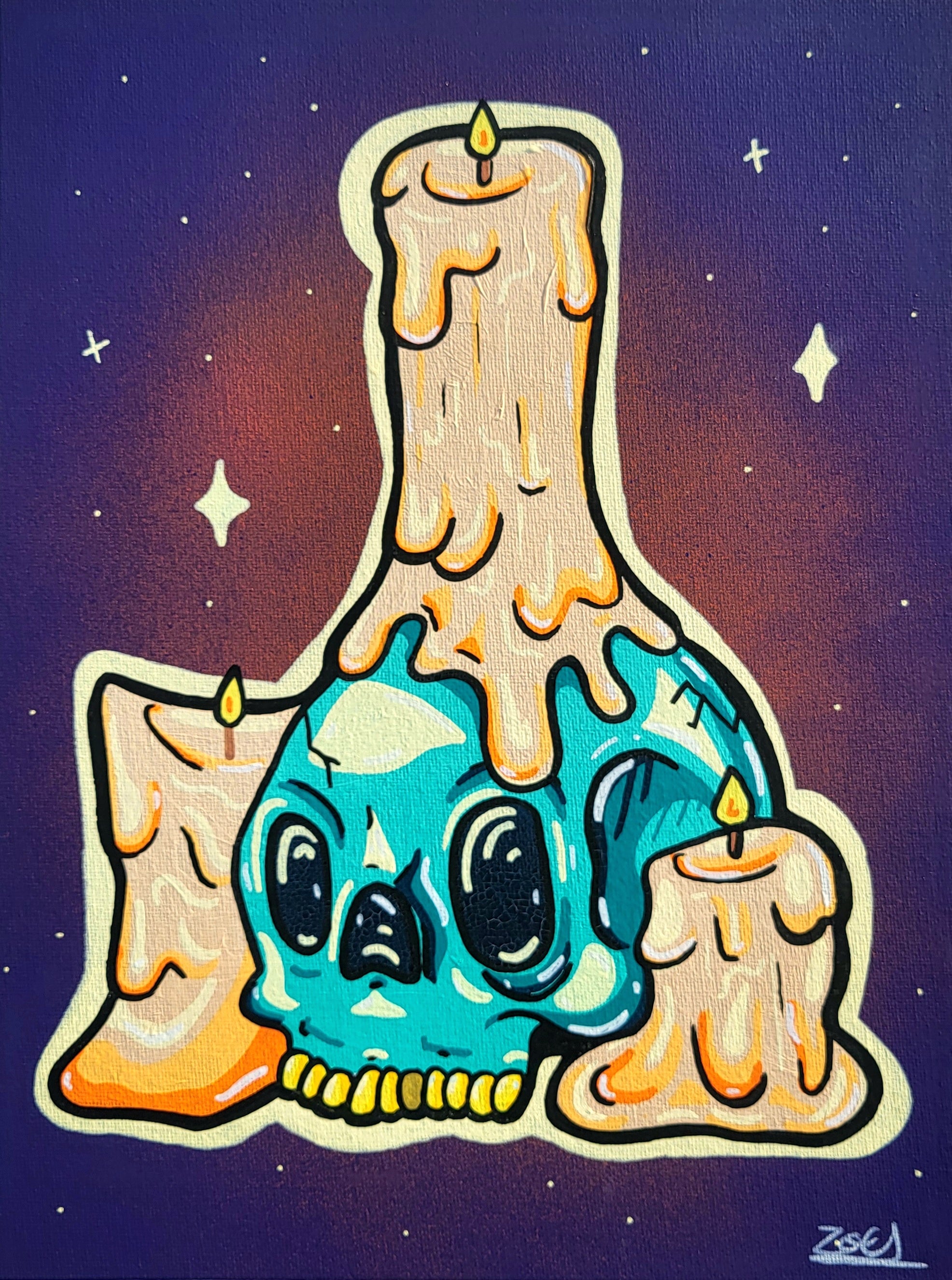 "Melted" Print