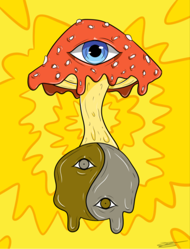"Hypno-Shroom" Print