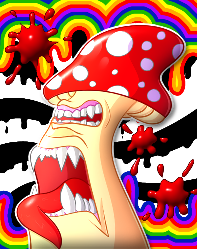 "Monster Shroom" Print