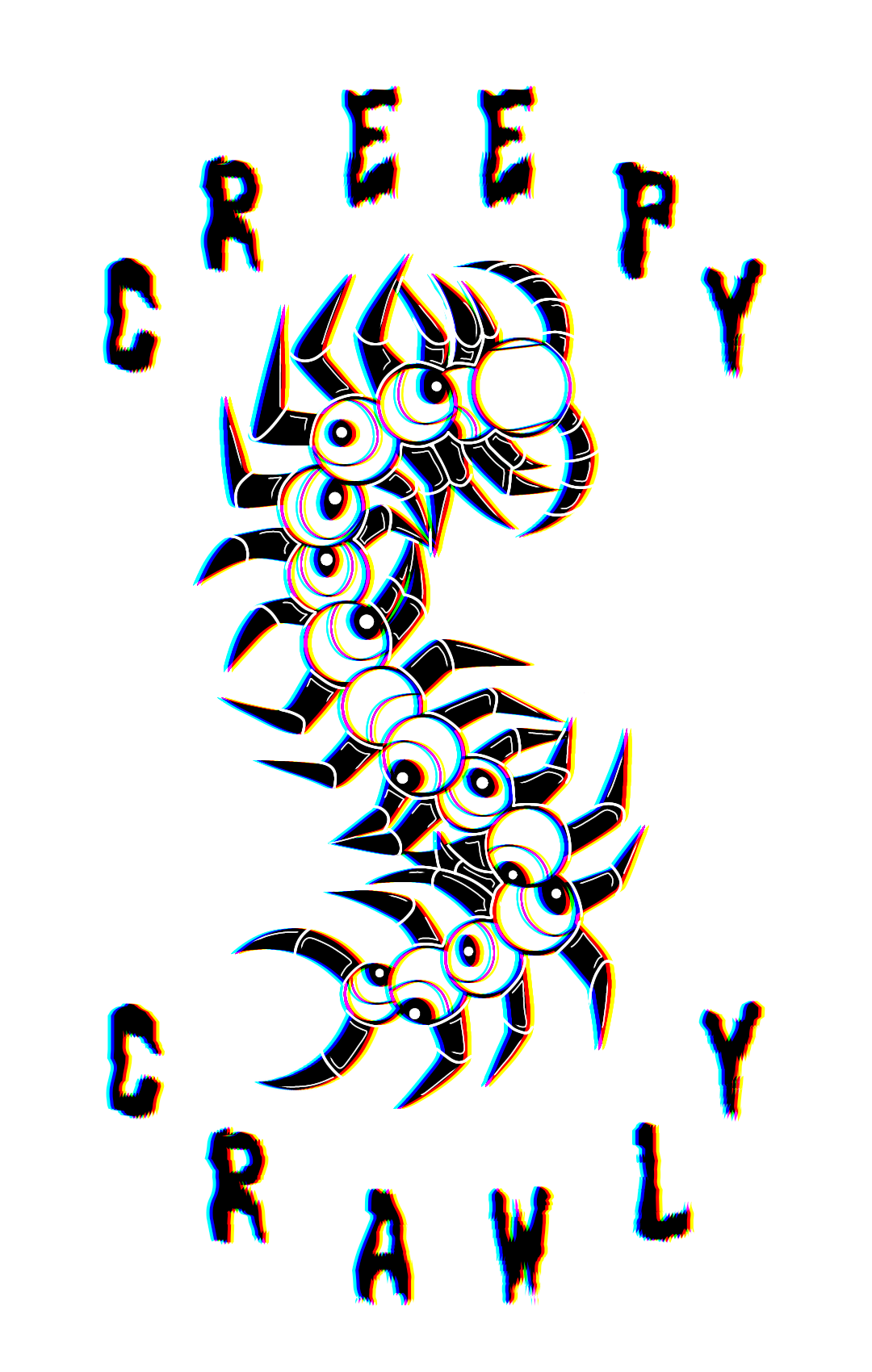 "Creepy Crawly" Print