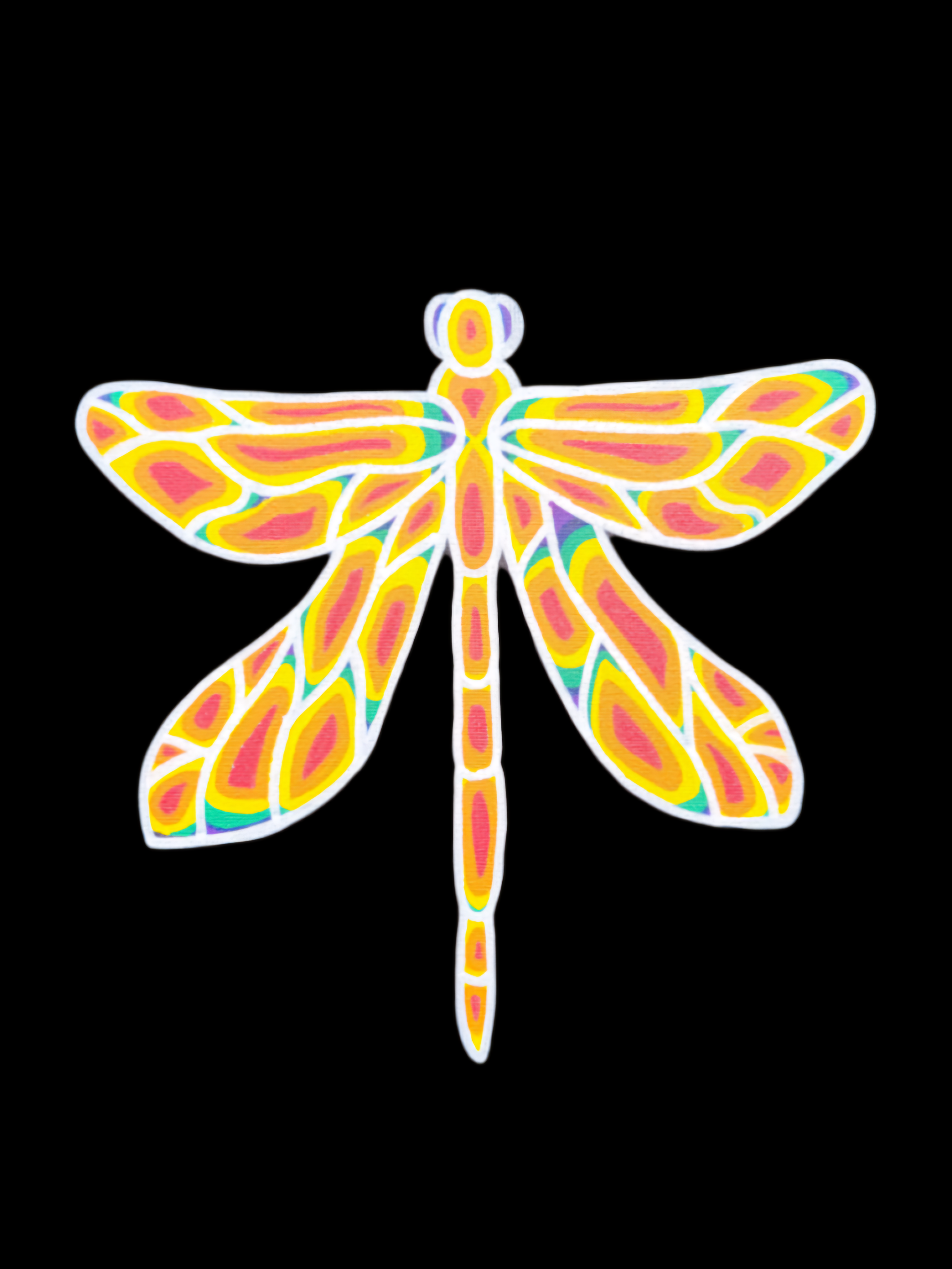 "Themal Dragonfly" Print