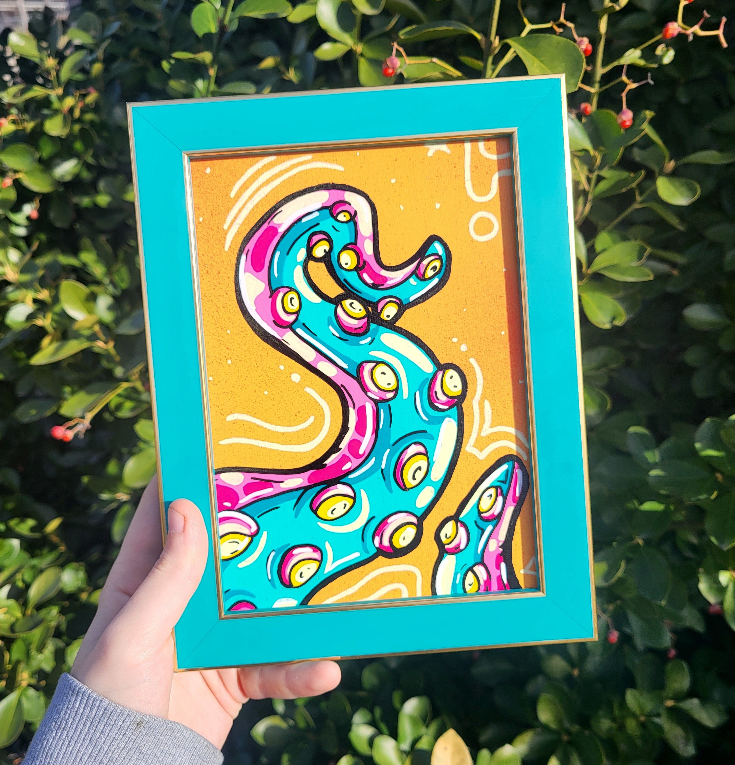 "TentiCool" Framed Canvas