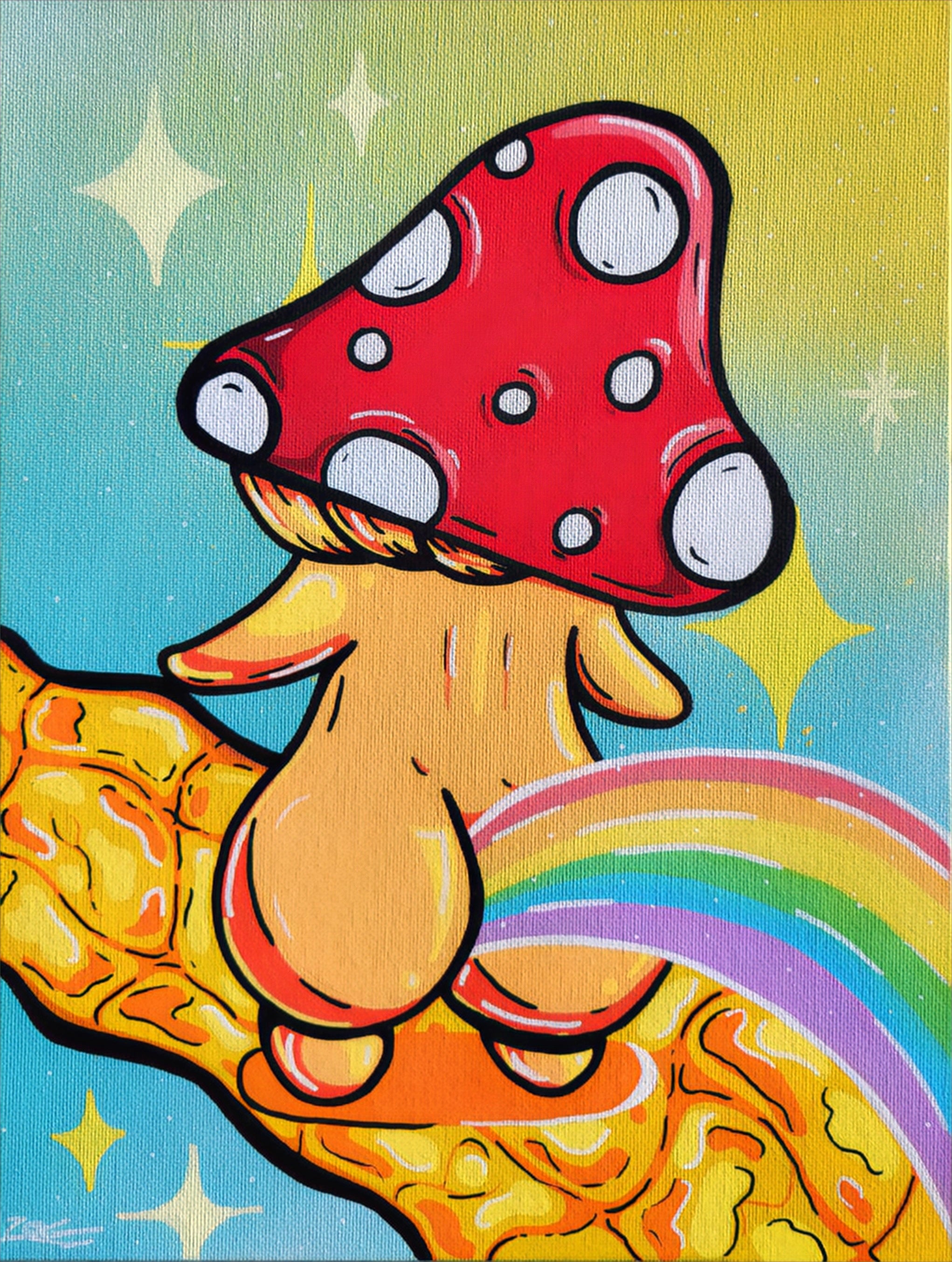 "Frolicking" Print